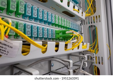 Fiber Optical Network Cables Patch Panel