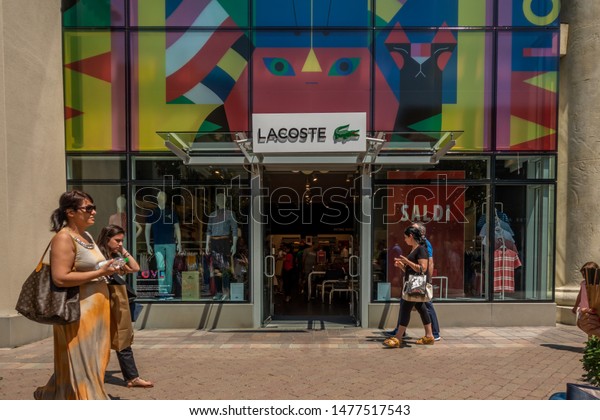 overflade død gave Fidenza Italy 08082019 Lacoste Store Fidenza Stock Photo (Edit Now)  1477517543