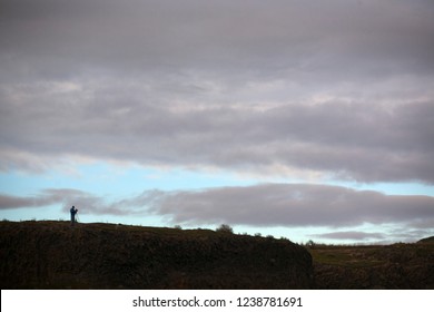  field and cloud