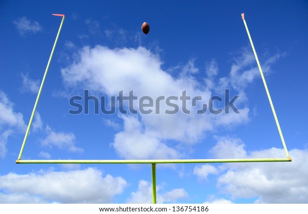 Field Goal,\
American Football and Goal\
Posts