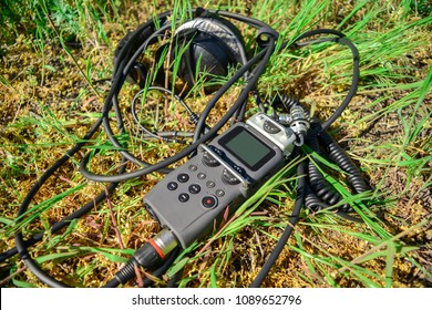 Field Recording. Technique For Recording The Sounds Of Nature.