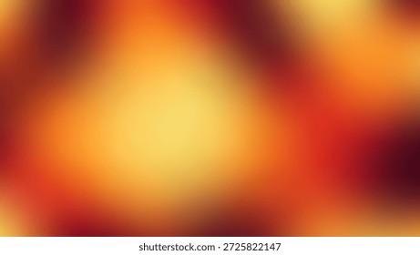Fiery Abstract Background Warm Gradient Swirls of Amber with Red, and and Gold.