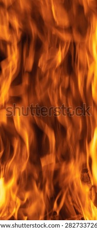 Fiery abstract composition evoking images of hellfire, chaos and eternal burning.