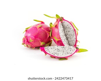 Fiery dragonfruit: Jewel-toned scales reveal sweet, refreshing surprise!