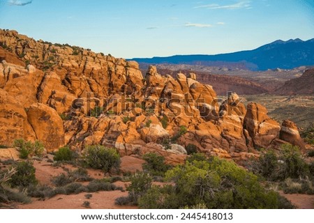 Fiery Furnace, a maze like passageway, Arches National Park, Utah, United States of America, North America