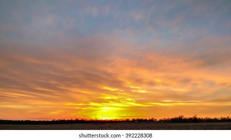 Fiery Sunset
