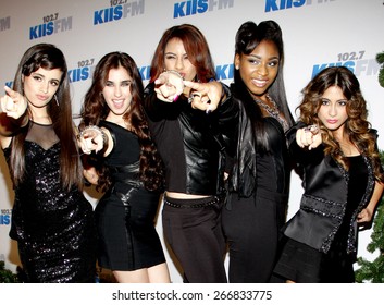 Fifth Harmony At The KIIS FM's Jingle Ball 2012 Held At The Nokia Theatre LA Live In Los Angeles On December 1, 2012. 