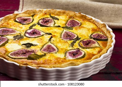 Fig Goats Cheese Tart