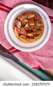 Fig Tart On A Window Sill