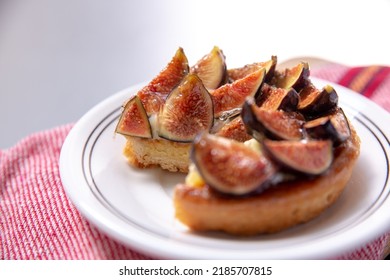 Fig Tart On A Window Sill