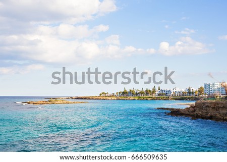 Fig Tree Bay, Protaras, Cyprus, Mediterranean sea