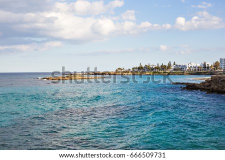 Fig Tree Bay, Protaras, Cyprus, Mediterranean sea
