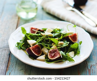 Fig,arugula And Cheese Salad