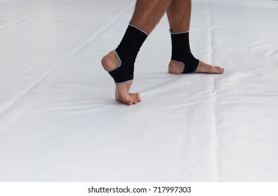 A fighter during a duel