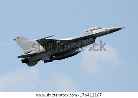 fighter jet from below