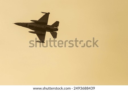 Fighter jet flyover during the Pitch Black Exercise 2024 at Mindil Beach in Darwin.