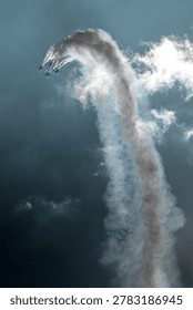 fighter jets playing in the clouds