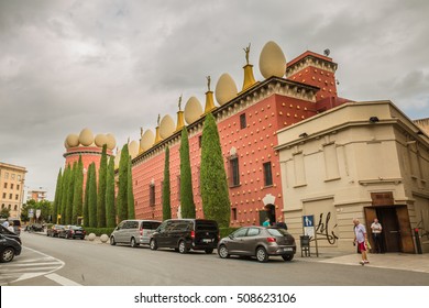 FIGUERAS, BARCELONA, SPAIN - OCTOBER, 2016: Salvador Dali Museum.