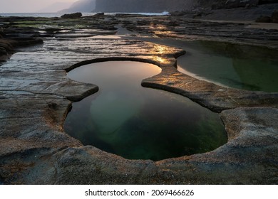 Figure 8 Pools At Sunset, Australia