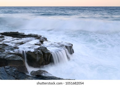 Figure 8 Pools At Sunset, Royal National Park Australia