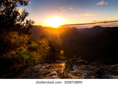 Figure 8 Pools At Sunset, Royal National Park Australia