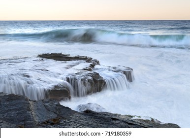 Figure 8 Pools At Sunset, Royal National Park Australia