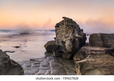 Figure 8 Pools At Sunset, Royal National Park Australia