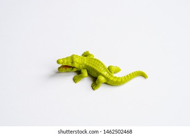 large plastic crocodile toy