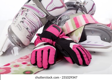 Sport Fitness Healthy Lifestyle Objects Concept Stock Photo 341559212 ...