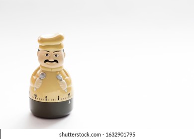 Figure of a timer cook on a white background.