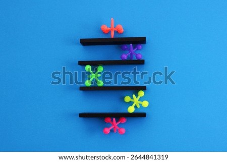 Figures that keep the different levels in balance