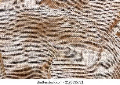 Filament Paper Weave On Wooden Floor Used For Background