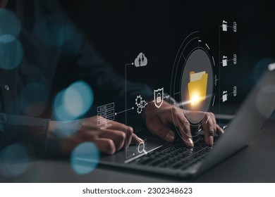 file manager, document, folder, information, management, system, storage, multimedia, file, transmission. typing to open file manager and looking for folder. system and document going to transmission.