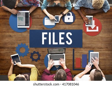 Files Document Technology System Storage Concept