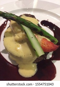 Filet Mignon With Béarnaise And Lobster