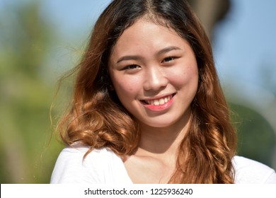 Filipina Female Smiling