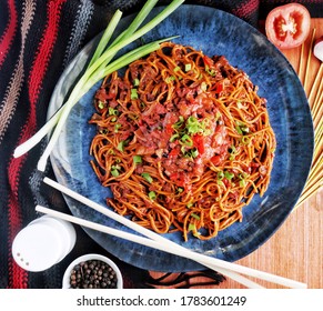 Filipino Style Sweet Spaghetti With Corned Beef