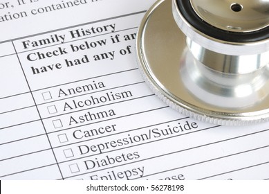 Fill Out The Family History Section In The Medical Questionnaire