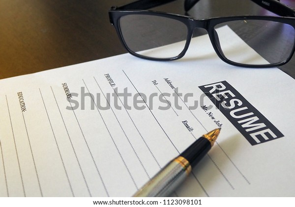 13 Best Photos Of Filling Out Resume Template Blank Resume