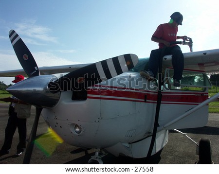 Fill plane fuel