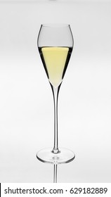 Filled Prosecco Glass, Champagen Flute, Wine Glass