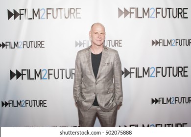 FILM 2 FUTURE AWARDS CEREMONY: Taglyan Cultural Center, Los Angeles, October 18, 2016. Composer and DJ Tom Holkenborg (Junkie XL)  arrives at the Film2Future awards in Los Angeles, California.