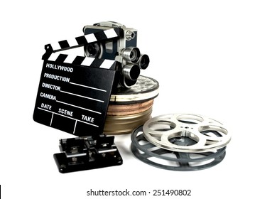 Film Directors Clapperboard Still Life