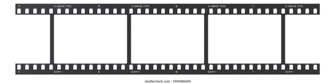 Film frame photo strip high-resolution blank filter. 35mm scan template texture effect. Trendy editable camera roll social stories design. 135 type isolated vintage analog cinema empty scratches. - Shutterstock ID 1904386504