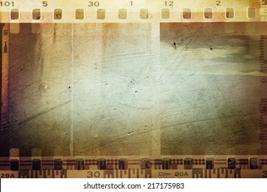 Film Negative Frames, Film Strips Border