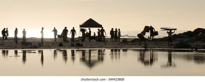 Film Shoot Beach