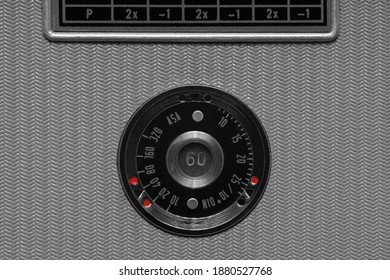 Film Speed Indicator Window Of Vintage Film Camera