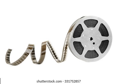 Film Strip Isolated On White Background