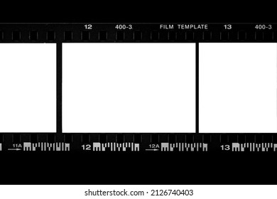 Film Strip Isolated On White35 Mm Stock Photo 2126740403 | Shutterstock