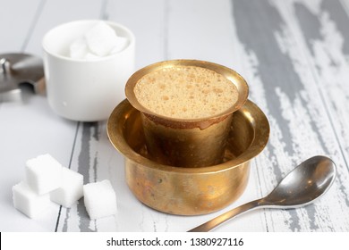 filter coffee with indian style